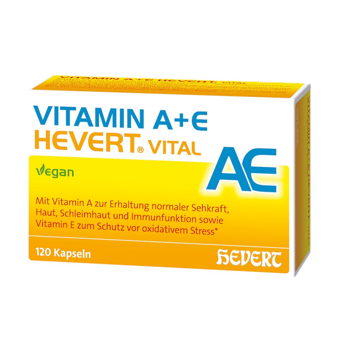Vitamin A+E Hevert Vital, 120 St. Kapseln