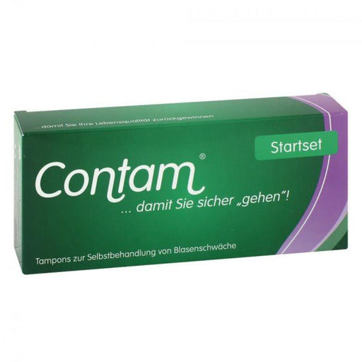 Contam Vaginaltampons Startset zur Behandlung von Blasenschwäche, 3 St. Tampons
