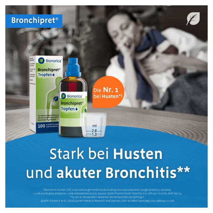 Bronchipret Tropfen, 100 ml Solution