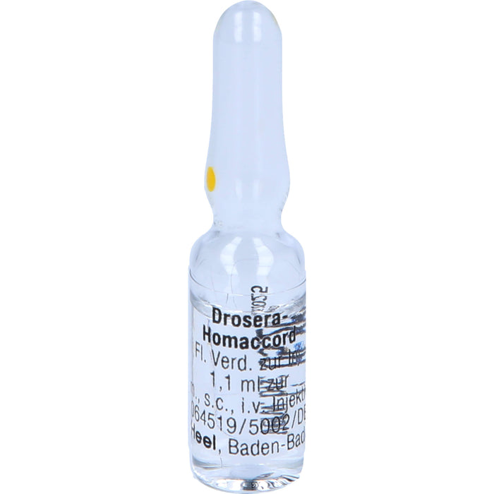 Heel Drosera-Homaccord flüssige Verdünnung, 10 pcs. Ampoules