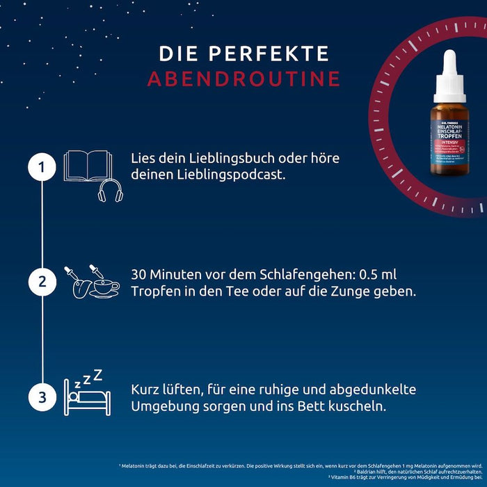 DR.THEISS Melatonin Einschlaf-Tropfen intensiv, 20 ml 