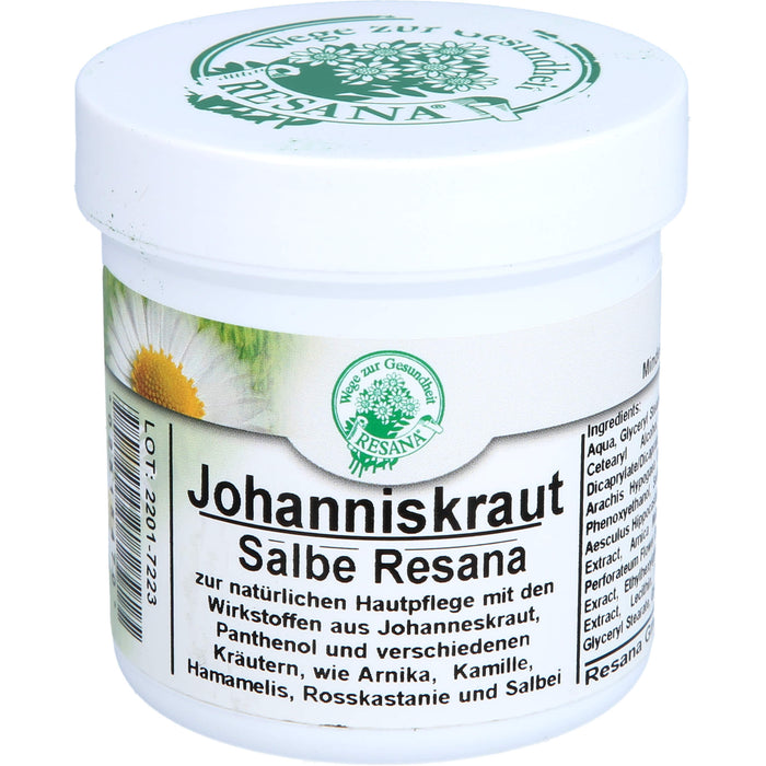 Johanniskrautsalbe Resana, 100 ml Salbe