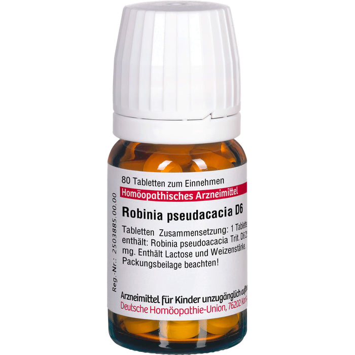 Robinia pseudacacia D6 DHU Tabletten, 80 pc Tablettes