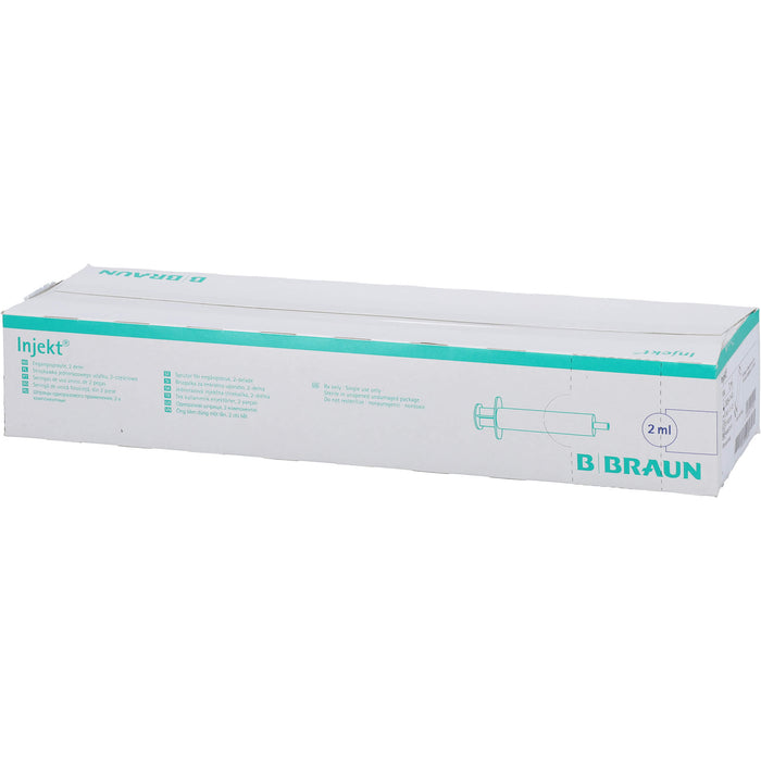 B. BRAUN Injekt Lock PVC-frei Spritzen, 100 St. Spritzen