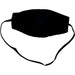Augenbinde oval mit Gummiband schwarz, 1 St 