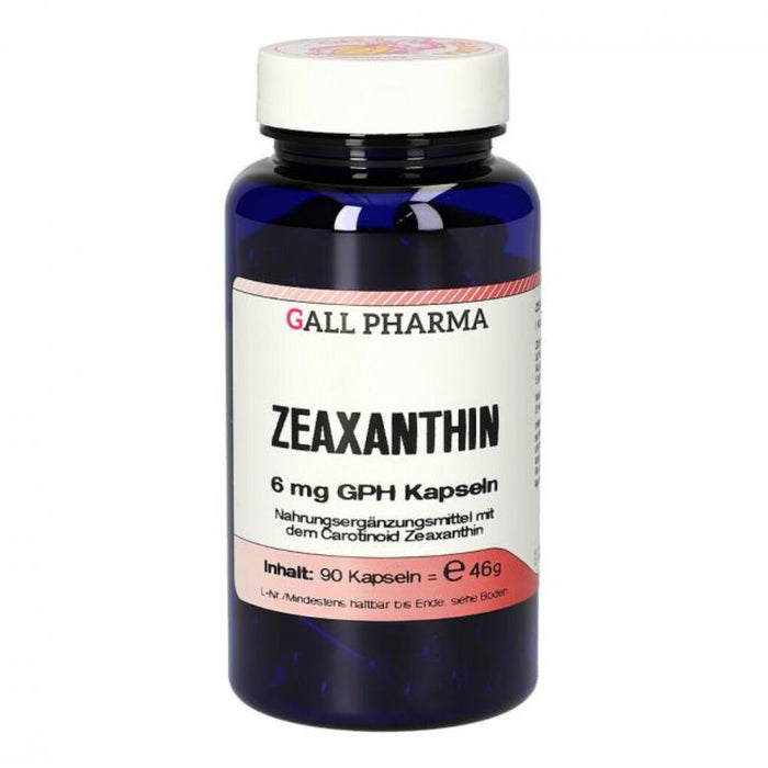 GALL PHARMA Zeaxanthin 6 mg GPH Kapseln, 90 St. Kapseln