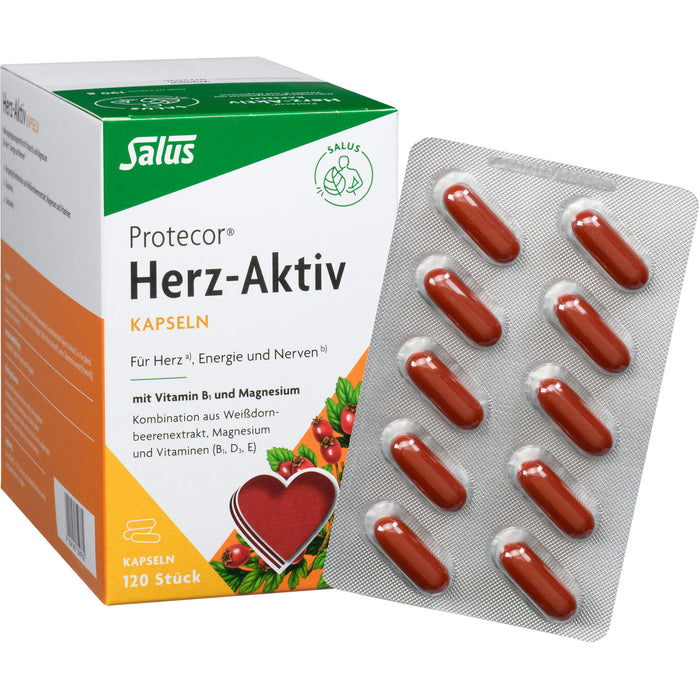 Salus Protecor Herz-Aktiv Kapseln, 120 pcs. Capsules