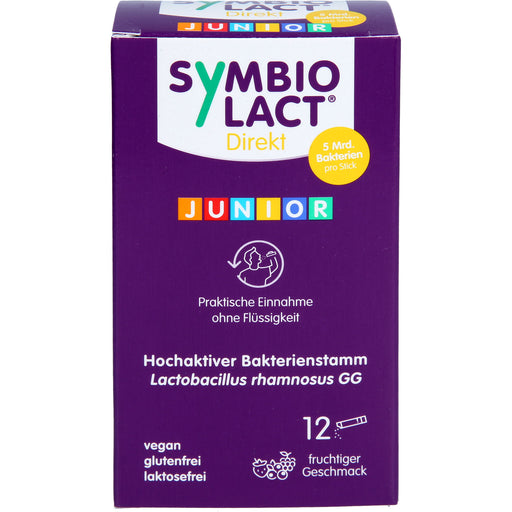 SymbioLact Direkt Junior Sticks mit fruchtigem Geschmack, 12 St. Sticks
