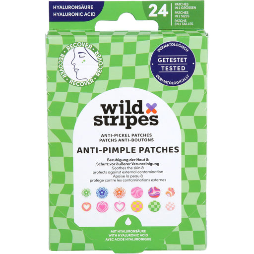 Wild Stripes Anti-Pickel Patches Groovy Recover, 24 St. Pflaster