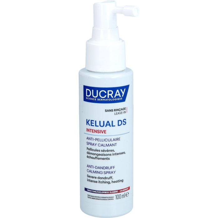 DUCRAY Kelual DS Intensive Anti-Schuppen beruhigendes Spray, 100 ml Spray