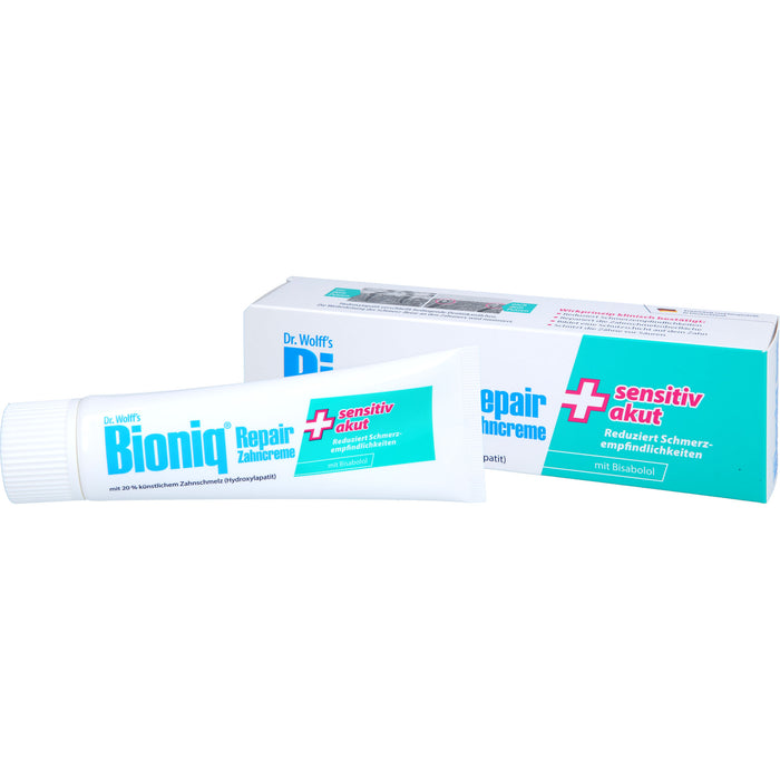 Dr. Wolff's Bioniq Repair-Zahncreme sensitiv akut, 75 ml Zahncreme