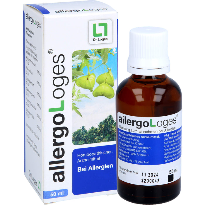 allergo-loges  Mischung zum Einnehmen, 50 ml Solution