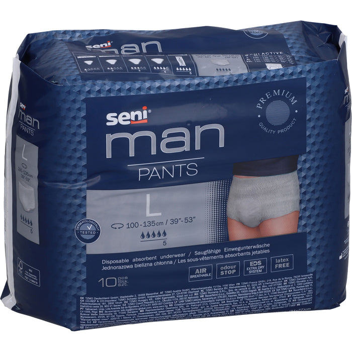 Seni Man Pants L, 10 St BEU