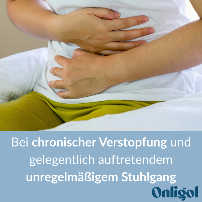 Onligol Macrogol 4000 - Sanfte, effektive Hilfe bei Verstopfung und Obstipation - mit Macrogol 4000 - ohne Zusatzstoffe & Zucker, 400 g Poudre