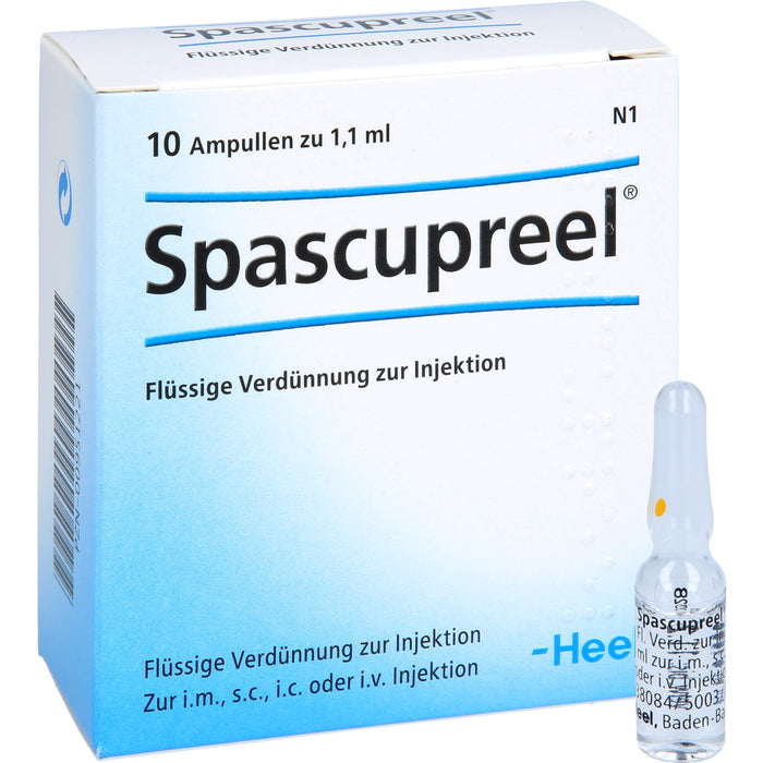 Spascupreel Ampullen, 10 pc Ampoules