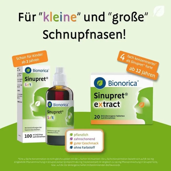 Sinupret extract überzogene Tabletten, 20 St. Tabletten