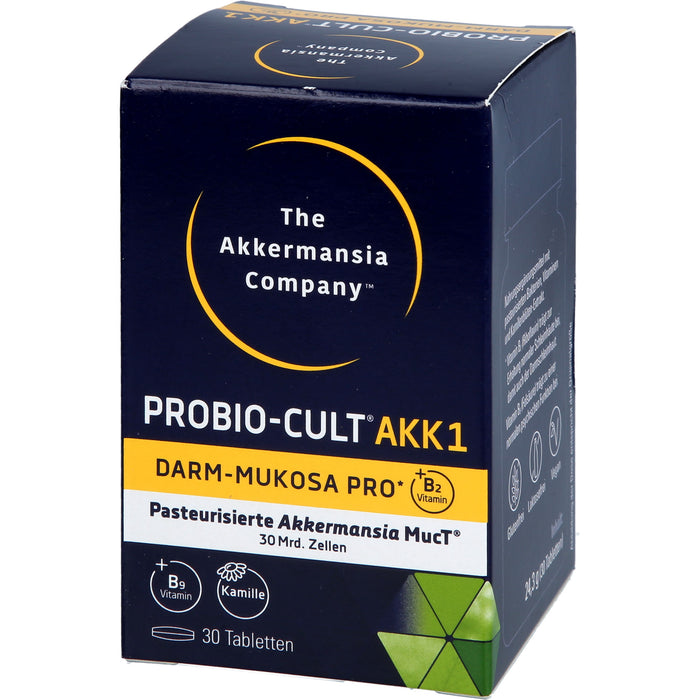 ProBio-Cult AKK1 Darm-Mukosa Pro Tabletten mit 30 Mrd. pasteurisierten Akkermansia MucT, 30 pc Tablettes