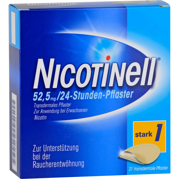 Nicotinell 21 mg/24-Stunden-Pflaster Eurim, 21 pcs. Patch