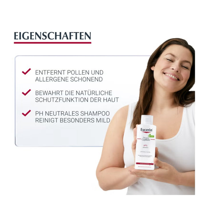 Eucerin DermoCapillaire pH5 Shampoo, 250 ml Shampoing