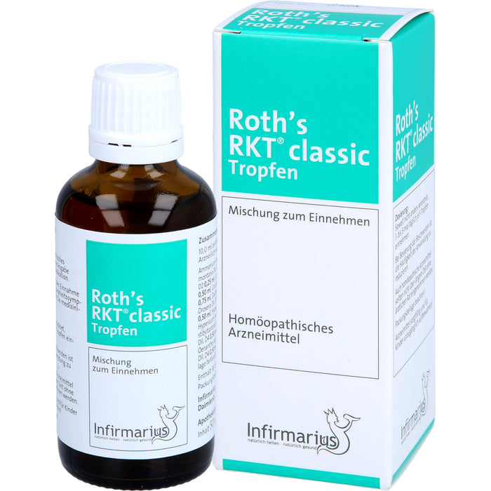 Roths RKT Classic Tropfen, 50 ml Solution