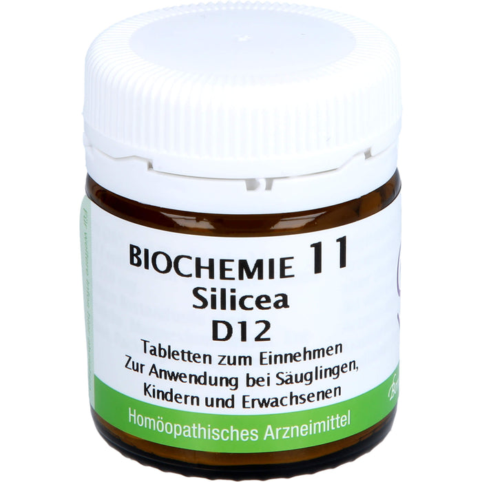 Bombastus Biochemie 11 Silicea D12 Tabletten, 80 St TAB