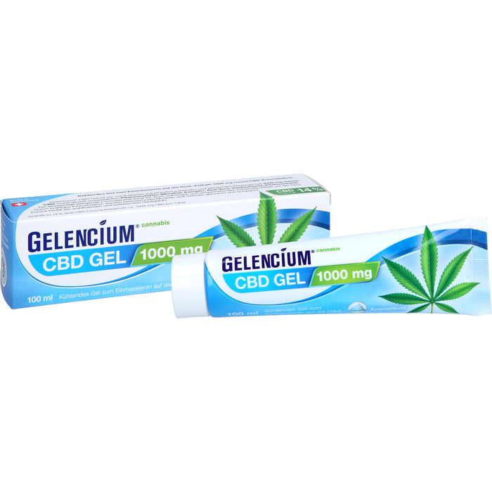 GELENCIUM Cannabis CBD Gel kühlend, 100 ml Gel