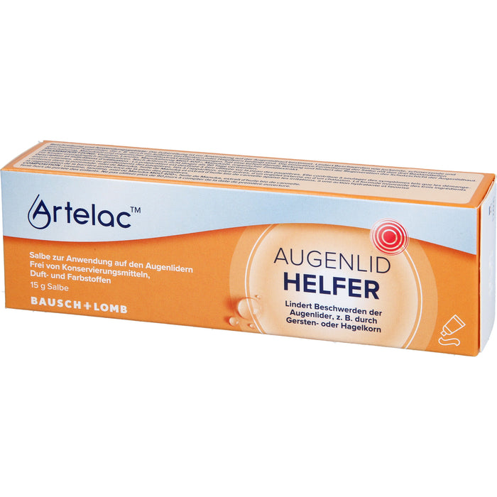 Artelac Augenlidhelfer bei Beschwerden der Augenlider, 15 g Onguent