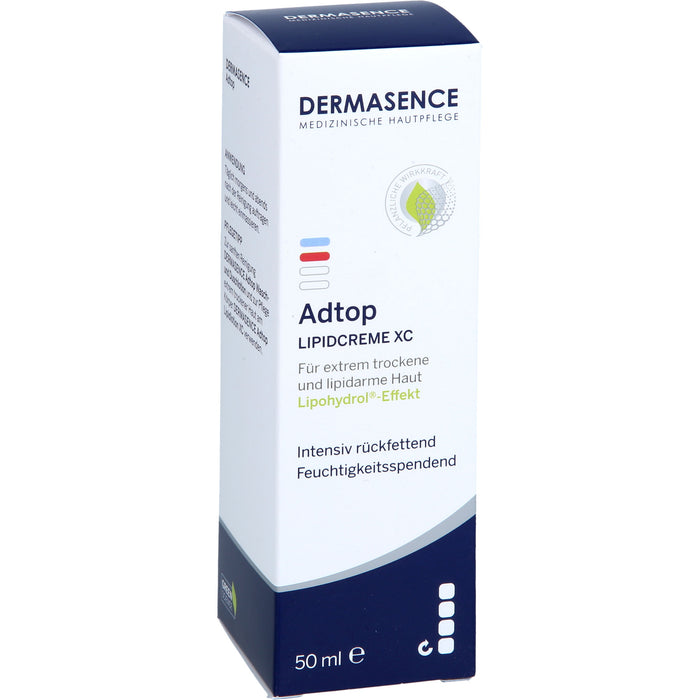 DERMASENCE Adtop XC Lipidcreme für sehr trockene und lipidarme Haut, 50 ml Creme