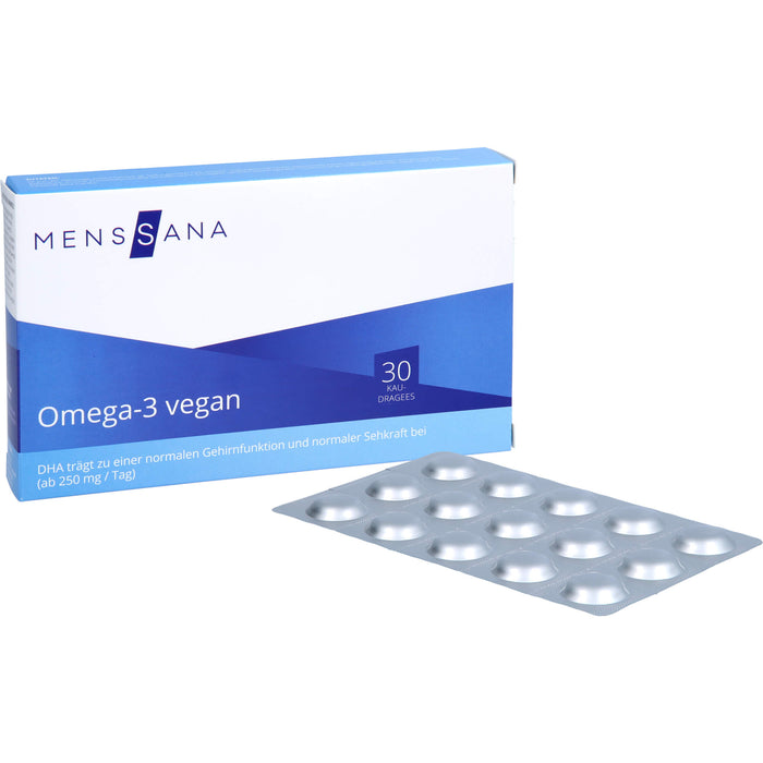 Omega-3 vegan MensSana®, 30 St KDA