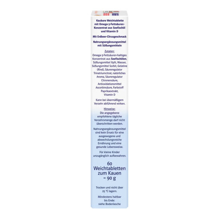 Doppelherz Omega-3 Gel-Tabs family Erdb.-Ci system, 60 pc 