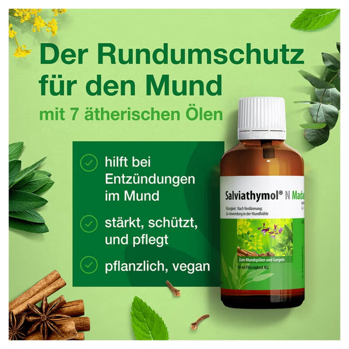 Salviathymol N Madaus Flüssigkeit, 50 ml Solution