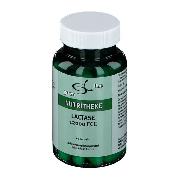 Green Line Nutritheke Lactase 12000 FCC Kapseln, 60 pcs. Capsules