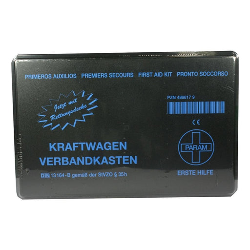 PARAM Kraftwagen Verbandskasten Erste Hilfe DIN-13164, 1 St. Verbandzellstoff