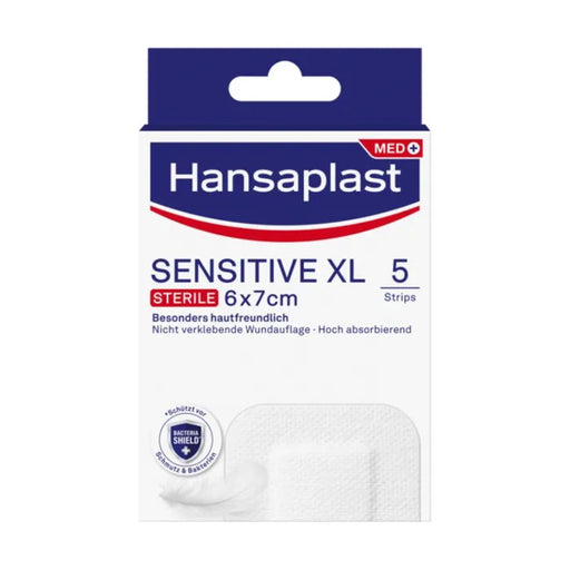 Hansaplast Wundverband Steril Sensitive 6x7cm, 5 St. Pflaster