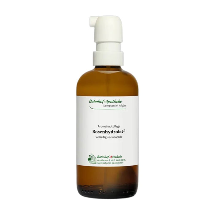 Bahnhof‑Apotheke Rosenhydrolat Sprühflasche, 100 ml Lösung