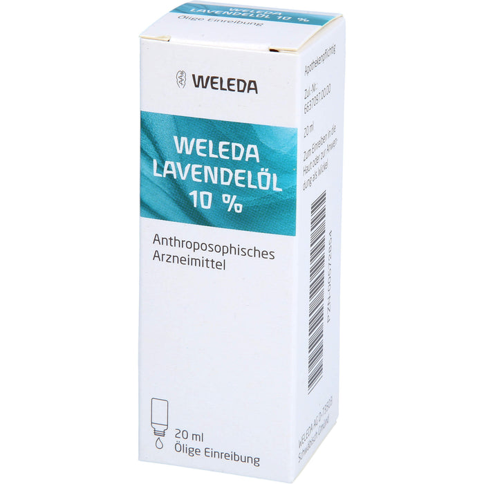 WELEDA Lavendelöl 10% ölige Einreibung, 20 ml Oil
