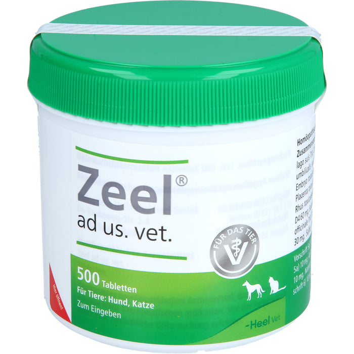 Zeel ad us. vet. Tabletten, 500 pcs. Tablets