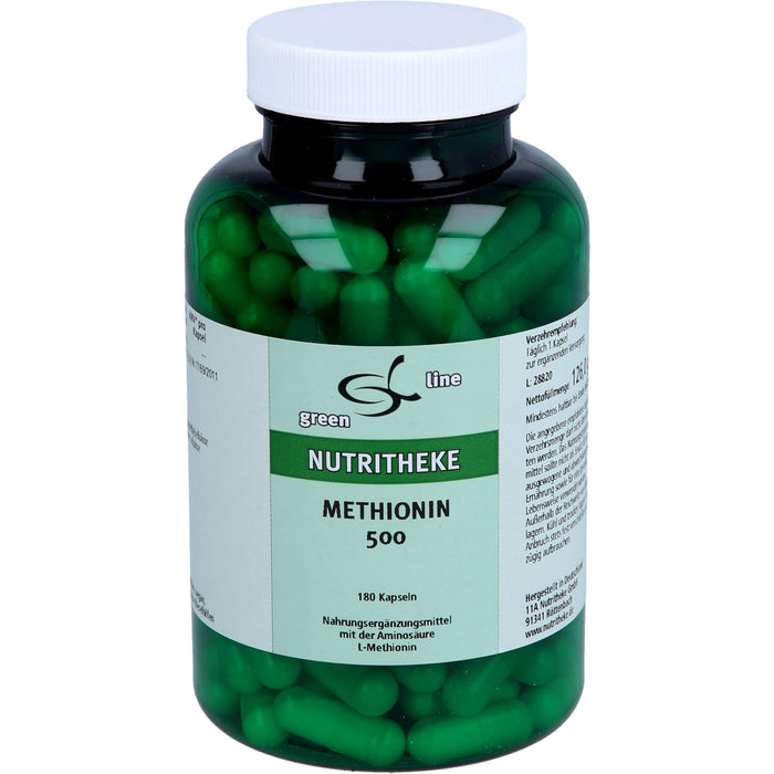 Green Line Nutritheke Methionin 500 Kapseln, 180 St. Kapseln
