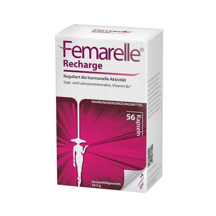 Femarelle Recharge Kapseln reguliert die hormonelle Aktivität, 56 St. Kapseln