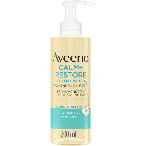 Aveeno beruhigendes Reinigungsgel parfümfrei für empfindliche Haut, 200 ml Gel