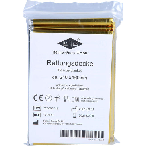 Rettungsdeckef KFZ 210x160, 1 St 