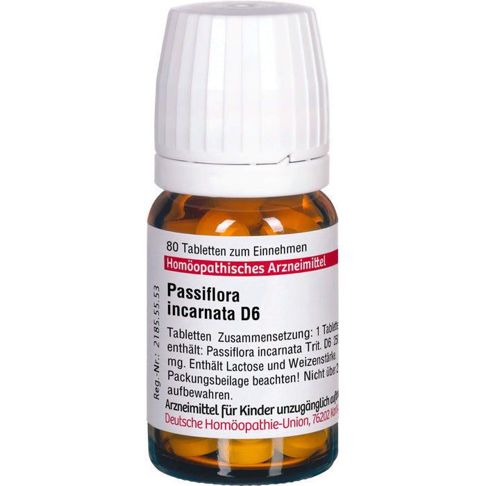 Passiflora incarnata D6 DHU Tabletten, 80 St. Tabletten