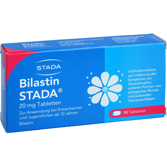 STADA Bilastin 20 mg Tabletten, 10 St. Tabletten