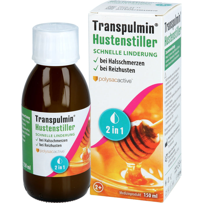 Transpulmin Hustenstiller Sirup, 150 ml Solution
