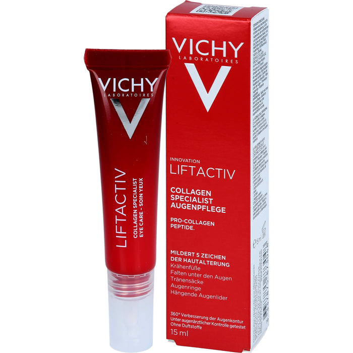 VICHY Liftactiv Collagen Specialist 16 Augencreme, 15 ml Cream