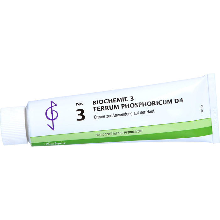 Bombastus Biochemie 3 Ferrum phosphoricum  D4 Creme, 100 ml Creme