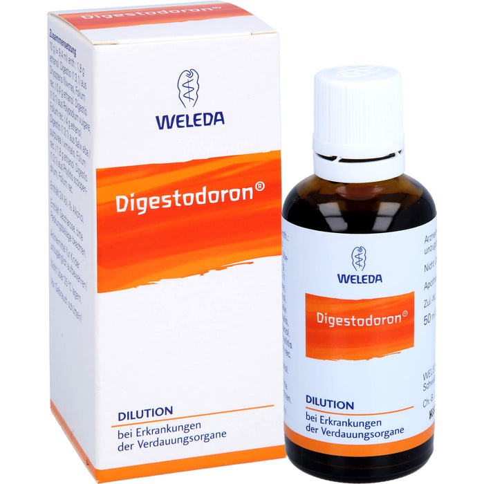 WELEDA Digestodoron Dilution bei Erkrankungen der Verdauungsorgane, 50 ml Solution