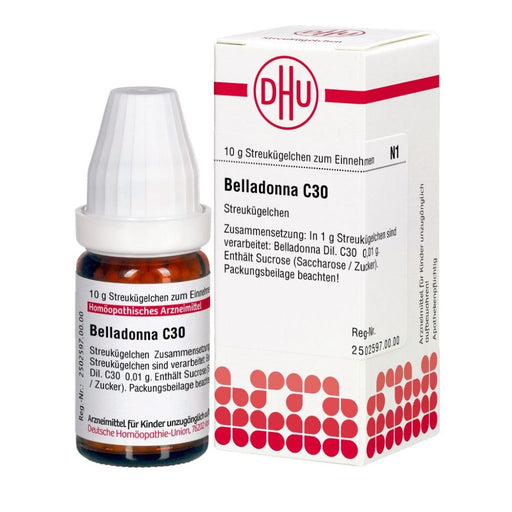 DHU Belladonna C30 Streukügelchen, 10 g Globuli