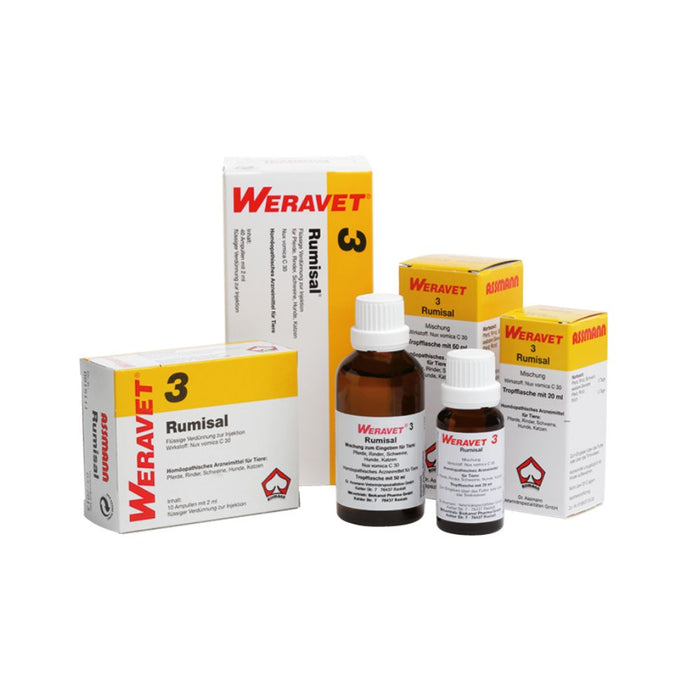 WERAVET  3 Rumisal Mischung, 50 ml Lösung