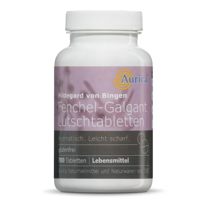 Aurica Fenchel-Galgant Lutschtabletten, 700 St. Tabletten